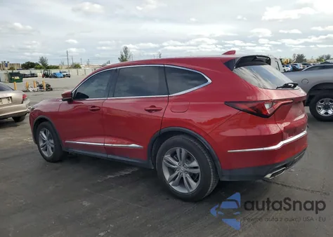 2022 Acura Mdx z USA, uszkodzony, nr VIN 5J8YD9H38NL001544